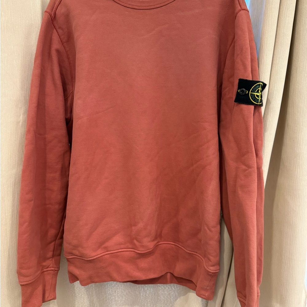 Stone Island Men's Rust Sweater